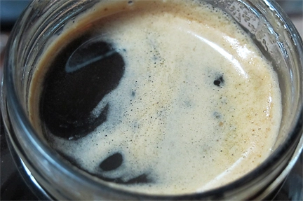 Image showing foam on top of honey